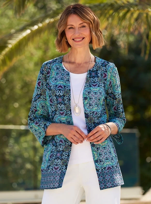 Chemise en coton et soie