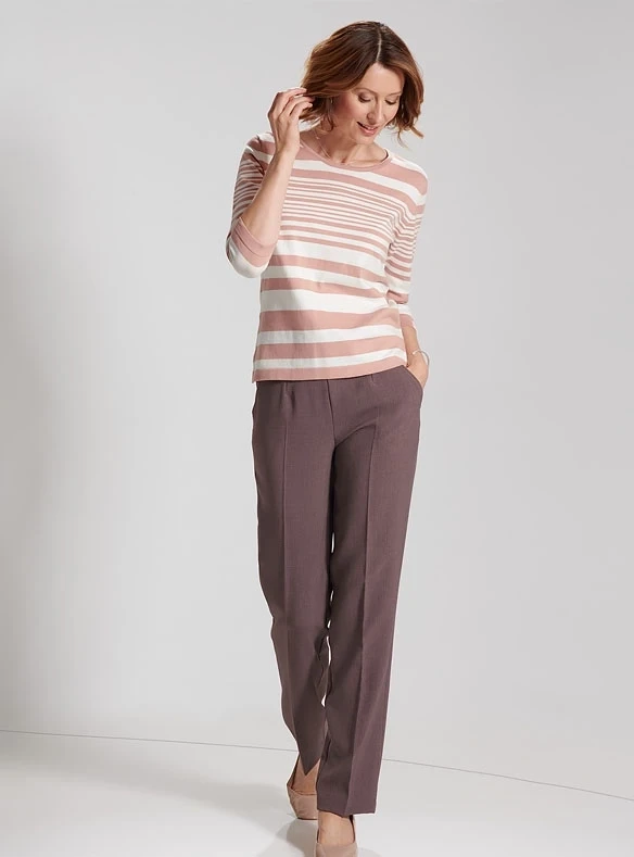 Pantalon chic et infroissable