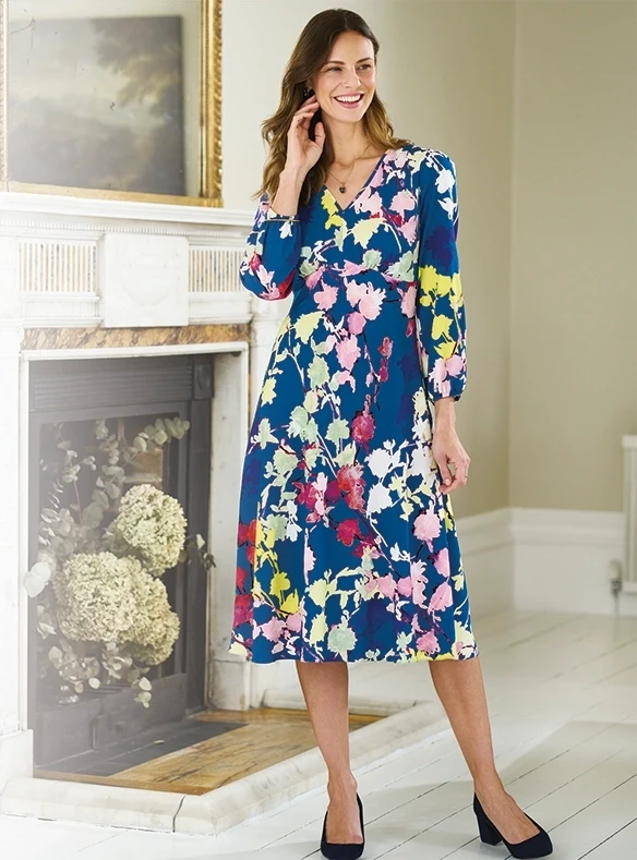 Robe fleurie aquarelle