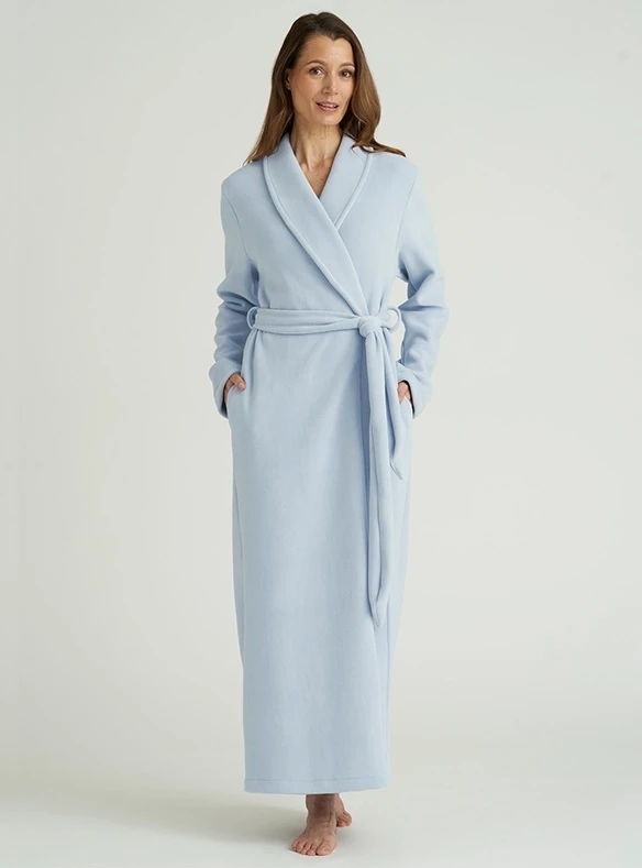 Robe de chambre cosy en coton mélangé