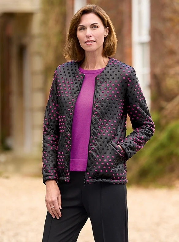 Veste cosy contemporaine