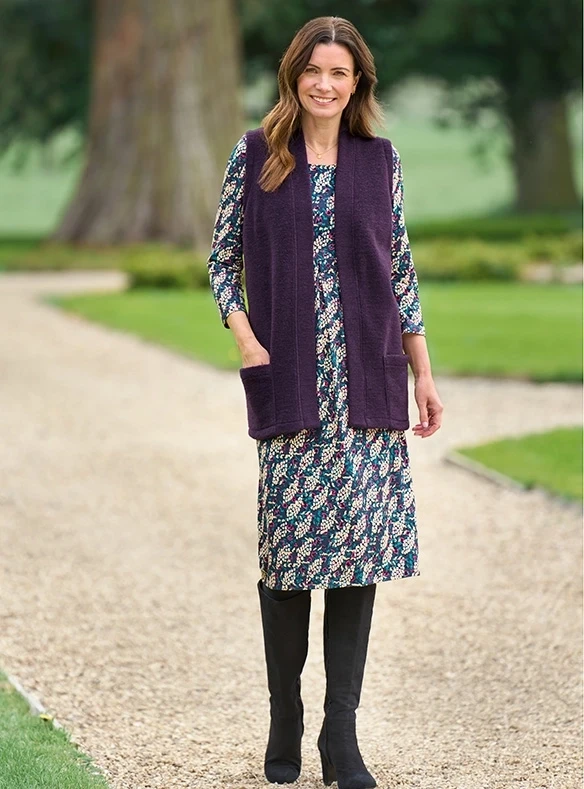Robe décontractée en jersey