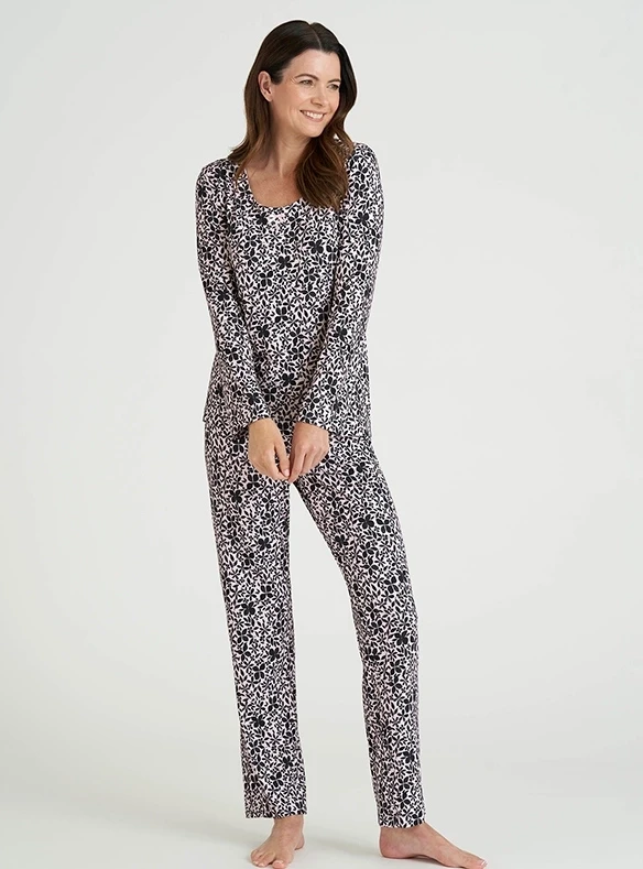 Pyjama imprimé moderne
