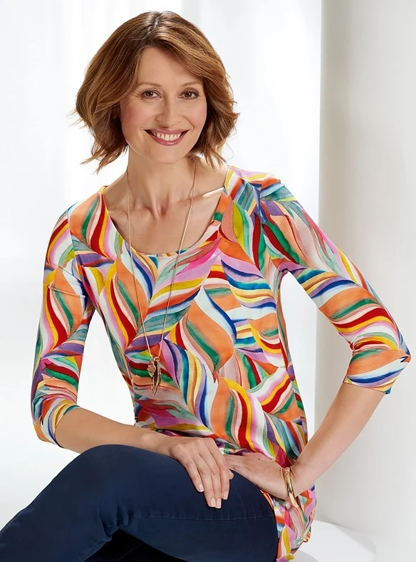 Tunique en doux jersey stretch