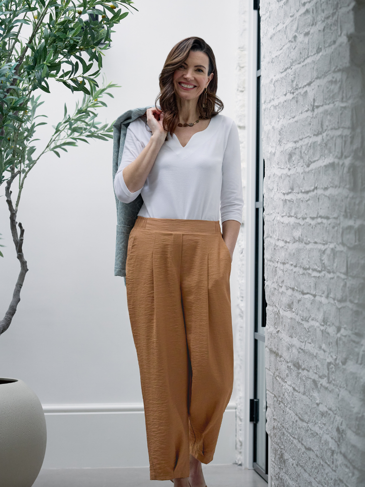 Pantalon légèrement fuselé