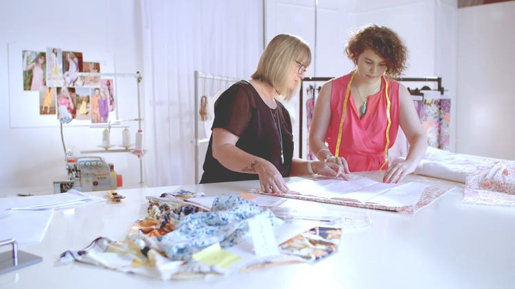 Designers working together in the David Nieper design studio