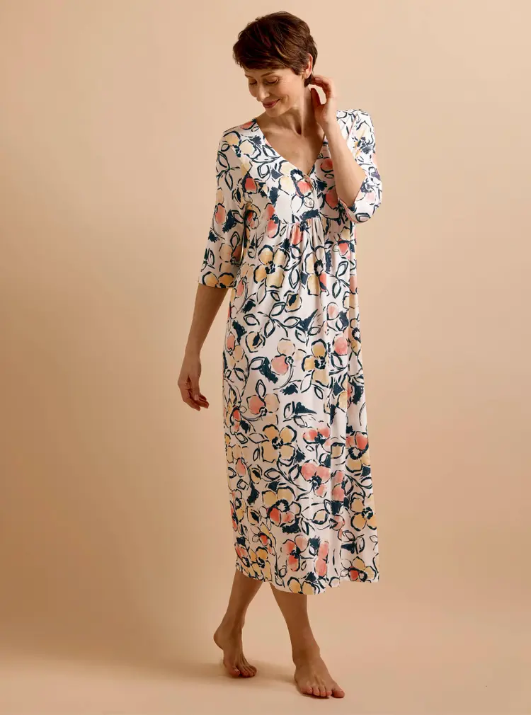 Chemise de nuit en jersey micromodal