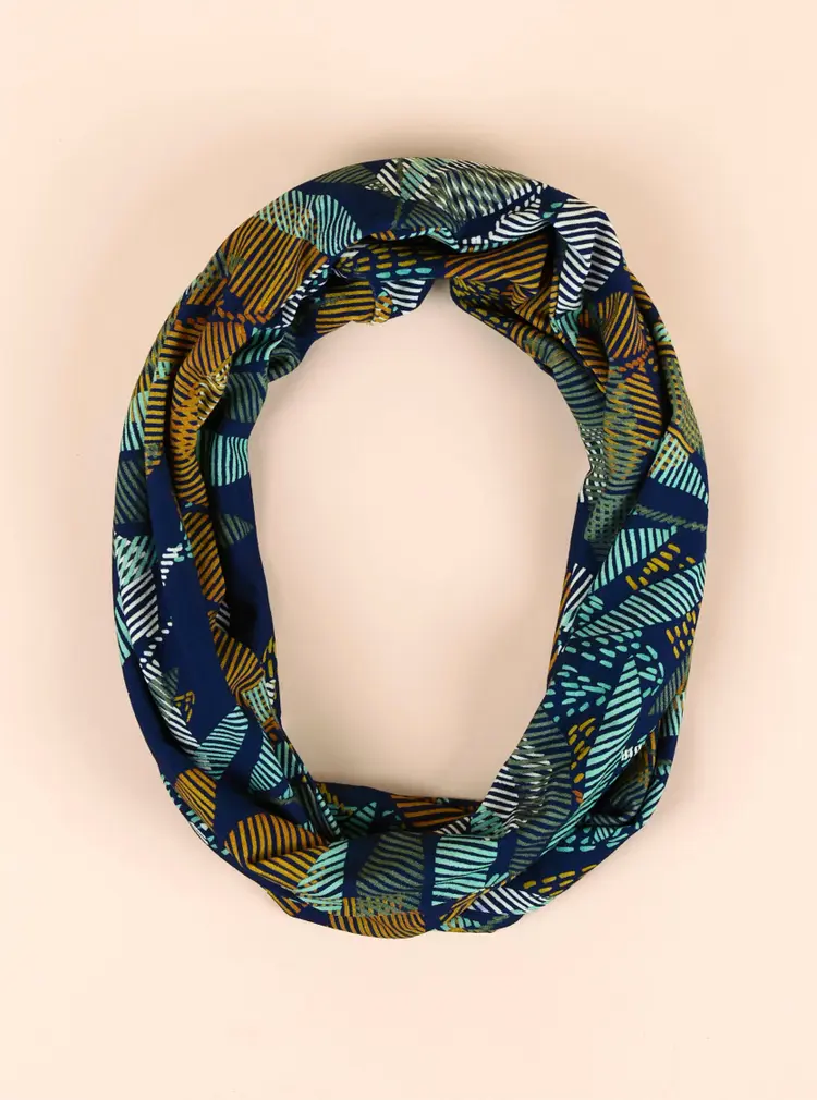 Écharpe-collier en jersey