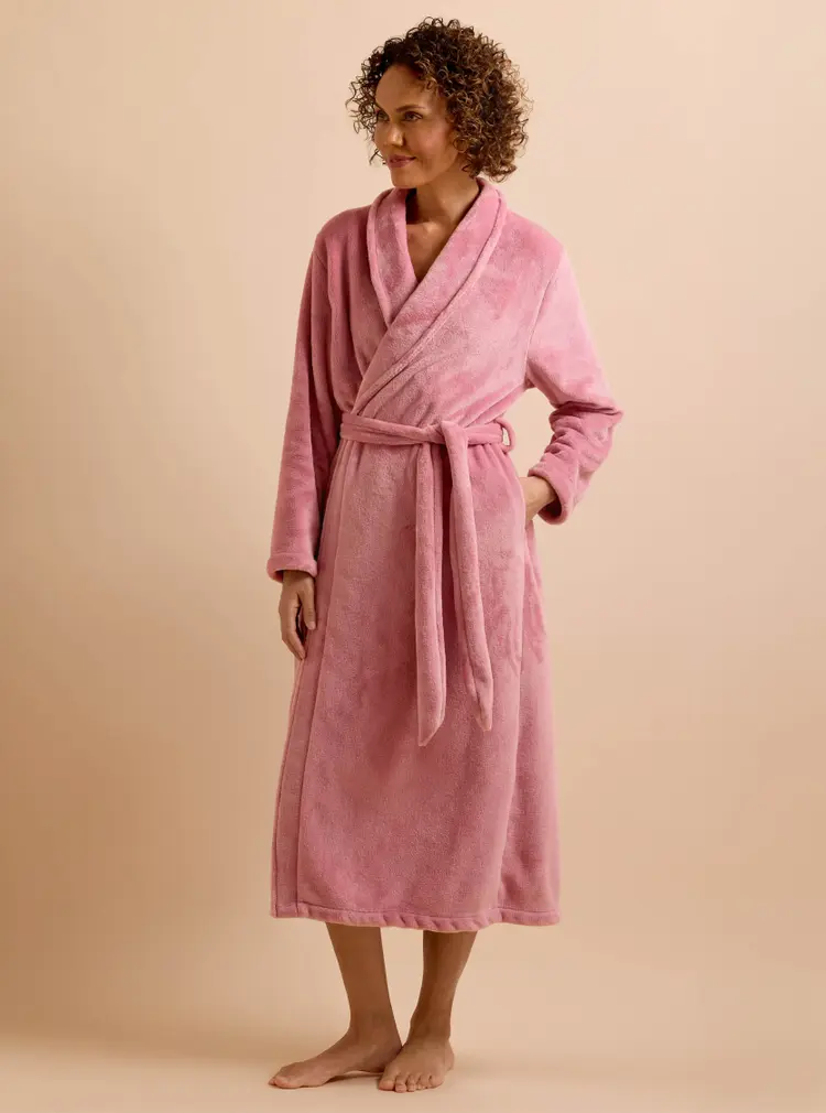 Peignoir douillet en polaire