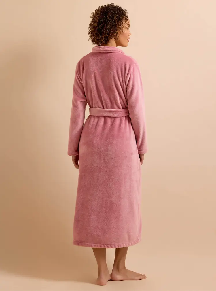 Peignoir douillet en polaire