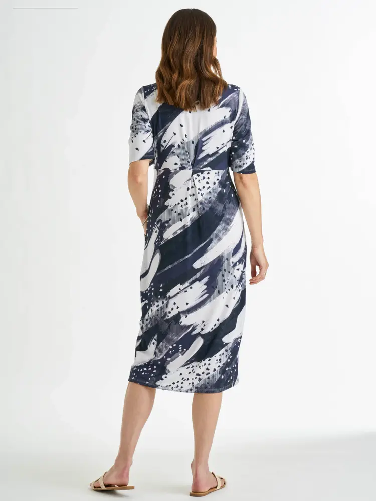 Robe d'après-midi en jersey