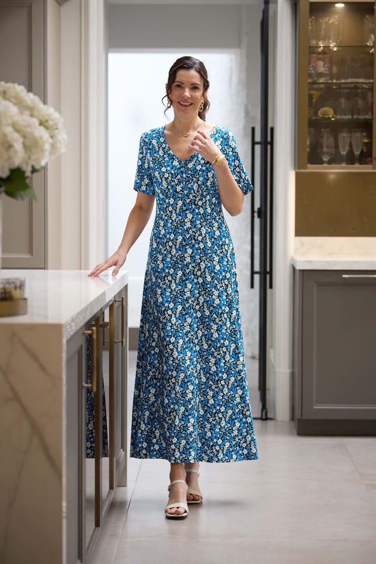 Robe fleurie d’après-midi